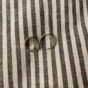 Pair of silver toe rings